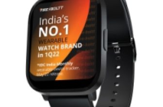 Fire-Boltt Ninja 2 Max 1.5″ Full Touch Display Smartwatch With SpO2, Heart Rate Tracking With 20 Sports Mode & Sleep Monitor