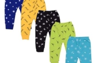 Unisex Regular Relaxed Pyjama Pants pack of 5
