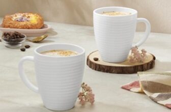 Larah by BOROSIL Orbit White Opalware Mug Set Review | 240 ml Tea & Coffee Cups, Microwave Safe