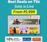 Flipkart : Best Deal on TV at Rs.5999