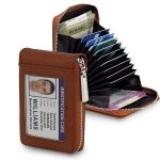 Card Holder Money Wallet Zipper Coin Purse