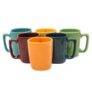 Ceramic Coffee Mugs, 250 ml, Set of 6