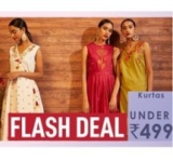 Flash deal kurtas under 499
