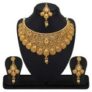 Gold Plated Wedding Jewellery Choker Necklace Set