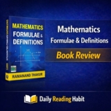 Mathematics Formulae & Definitions Book Review | Ramanand Thakur