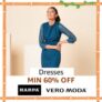 Branded Online Dresses Min 60% off