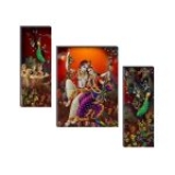 Radha Krishna UV Textured Painting
