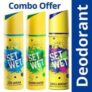 Set Wet Deodorant Spray Perfume Pack of 3 Rs.223