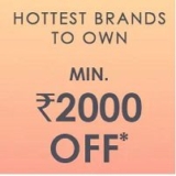 AJIO Super steal brands – Min 2000 off
