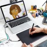 Wacom CTL-472/K0-CX Digital Drawing Graphics Pen Tablet