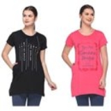 Women’s Long Length Yoga/Gym/ Activewear T-Shirt