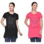 Women’s Long Length Yoga/Gym/ Activewear T-Shirt