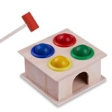 Wooden Hammer Case Toy