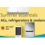 Amazon summer deals (ACs, Refrigerators, Coolers )