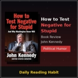 How to Test Negative for Stupid Book Review – Humor & Social Commentary